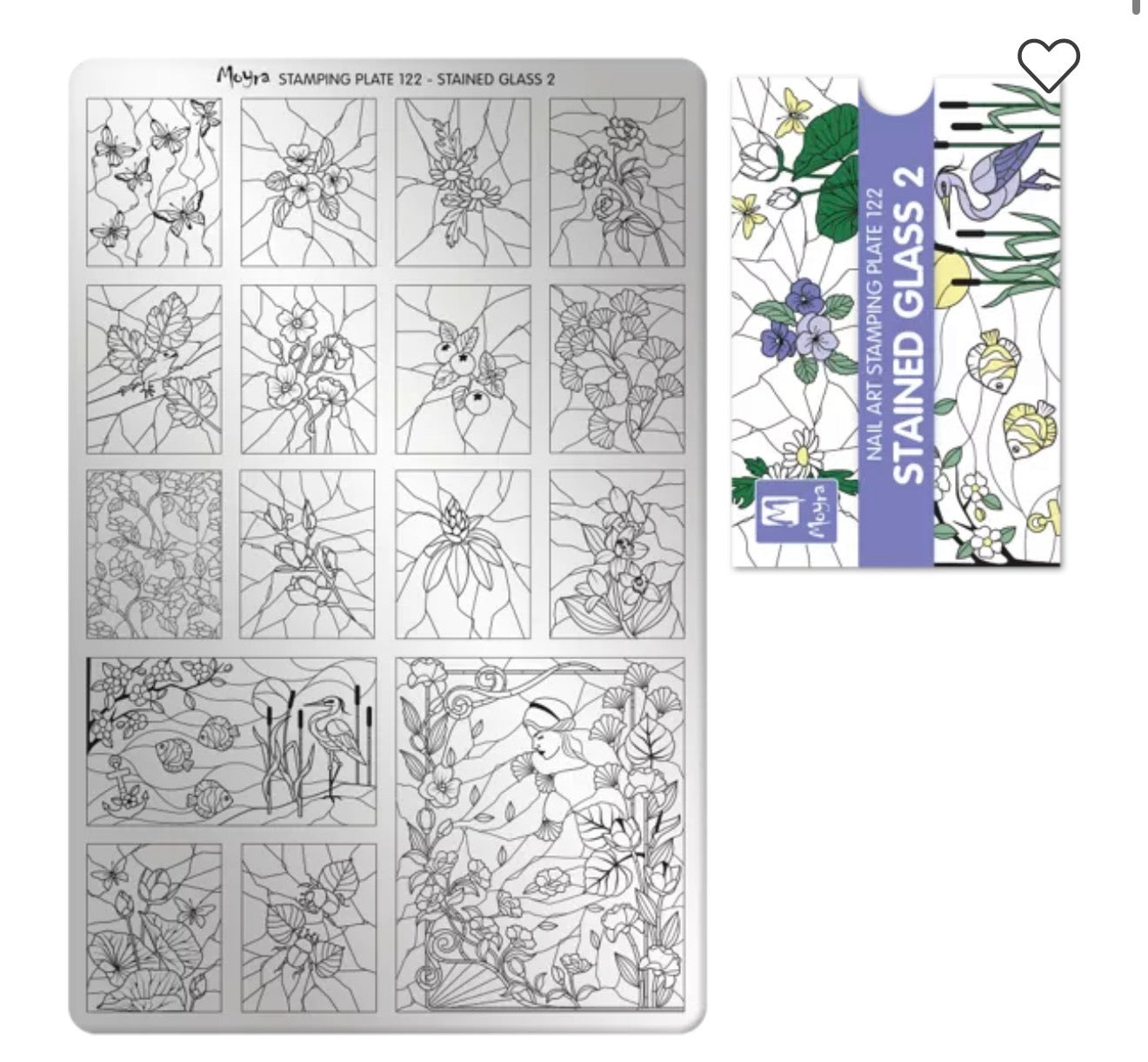 Plaque De Stamping - Stained Glass 2