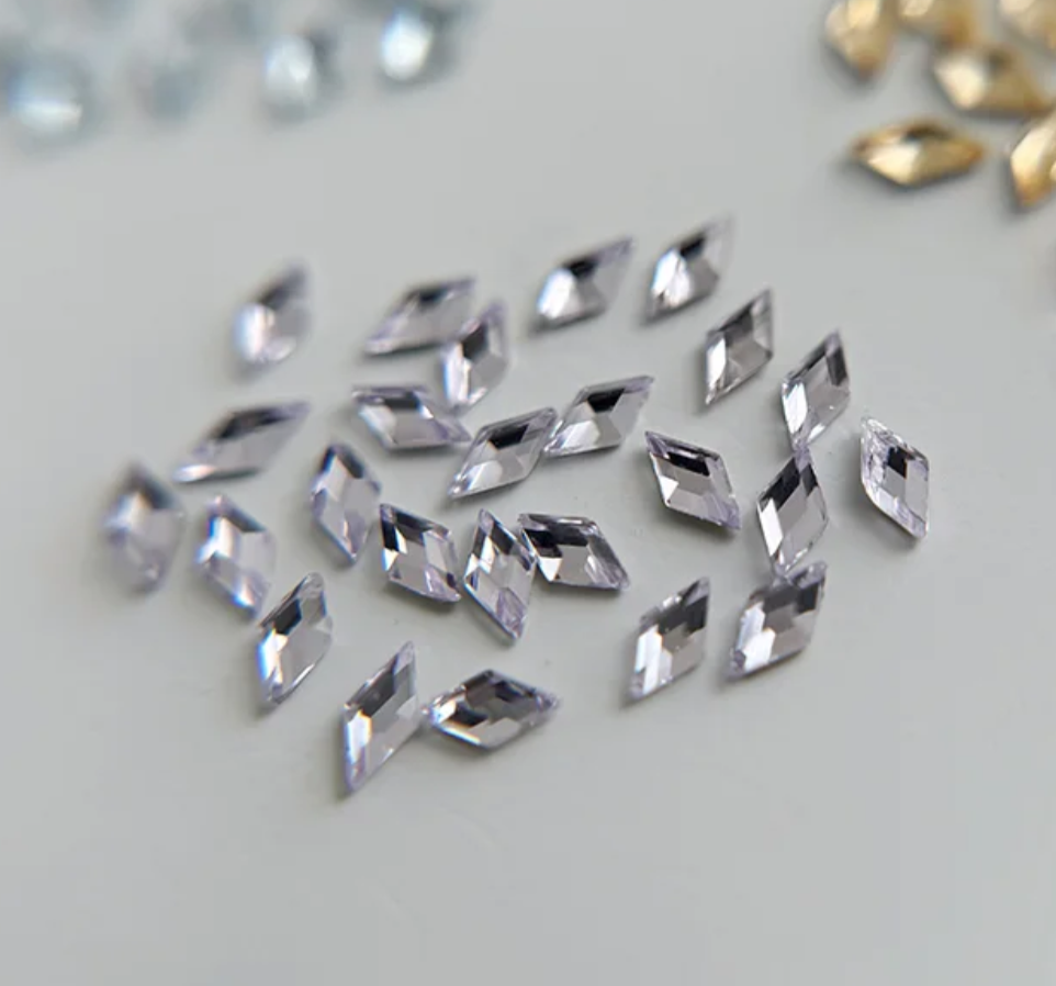 Diamants formes - Lilas - Micro losange
