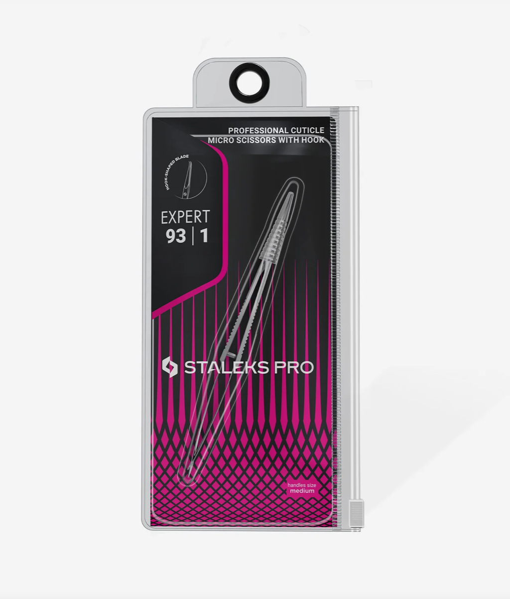 STALEKS EXPERT 93 TYPE 1 Ciseau professionnels pour cuticules avec crochet