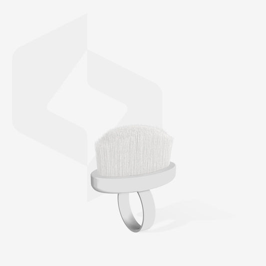 Anneau-brosse manucure (lot de 10)
