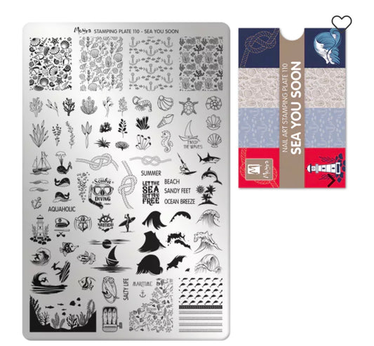 Plaque De Stamping - Sea You Soon