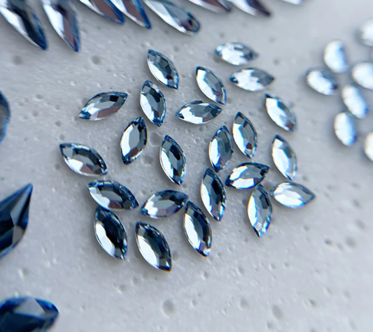 Diamants formes - Souffle bleu - Mini oeil de chat