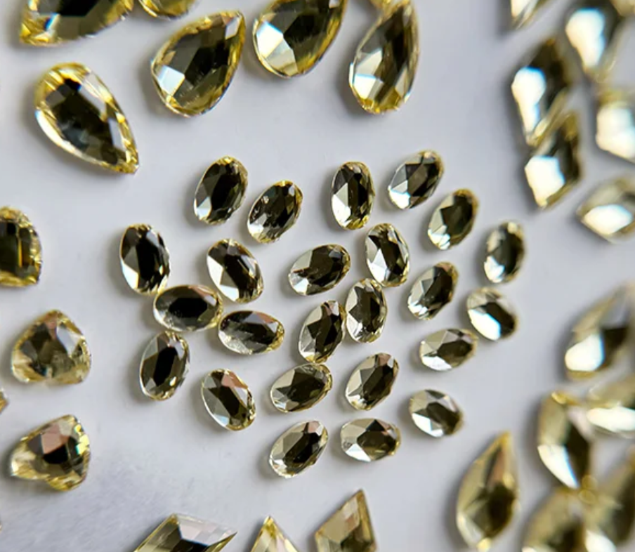Diamants formes - Yuzu - Micro ovale