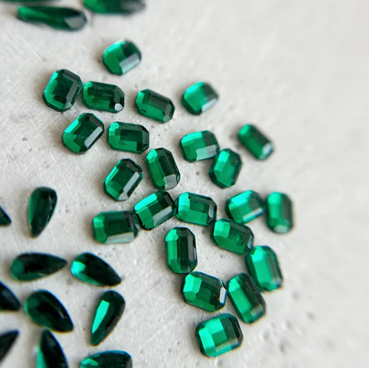 Diamants formes - Emeraude extra - Mini octogone