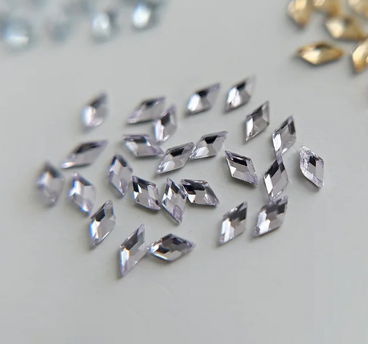 Diamants formes - Lilas - Micro losange