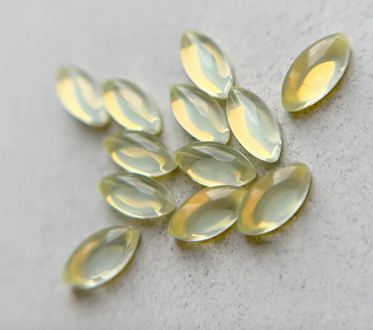 Bijoux de verre - Mini -  Eclat de miel