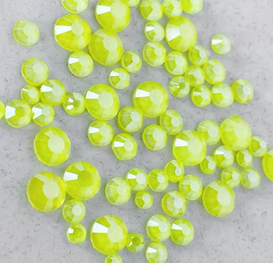 Diamants - Jaune Néon