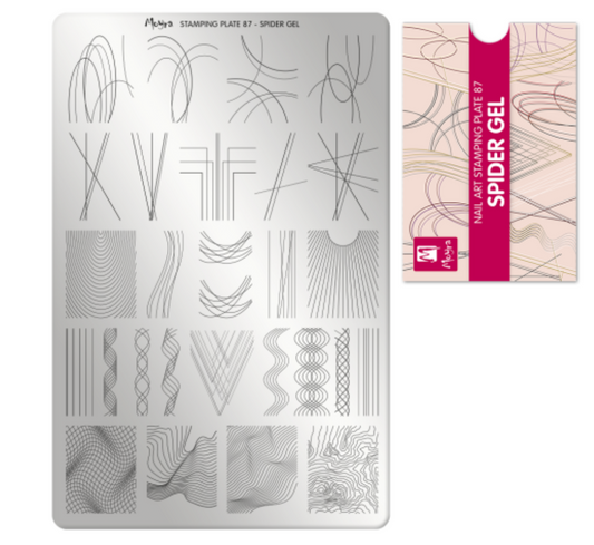 Plaque De Stamping - Spider Gel