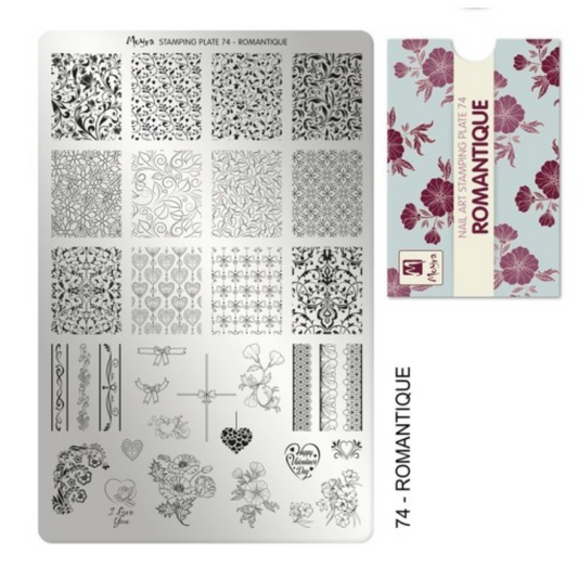 Plaque De Stamping - Romantique