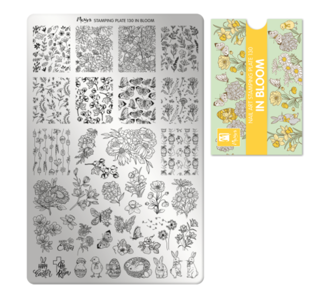 Plaque De Stamping - In Bloom