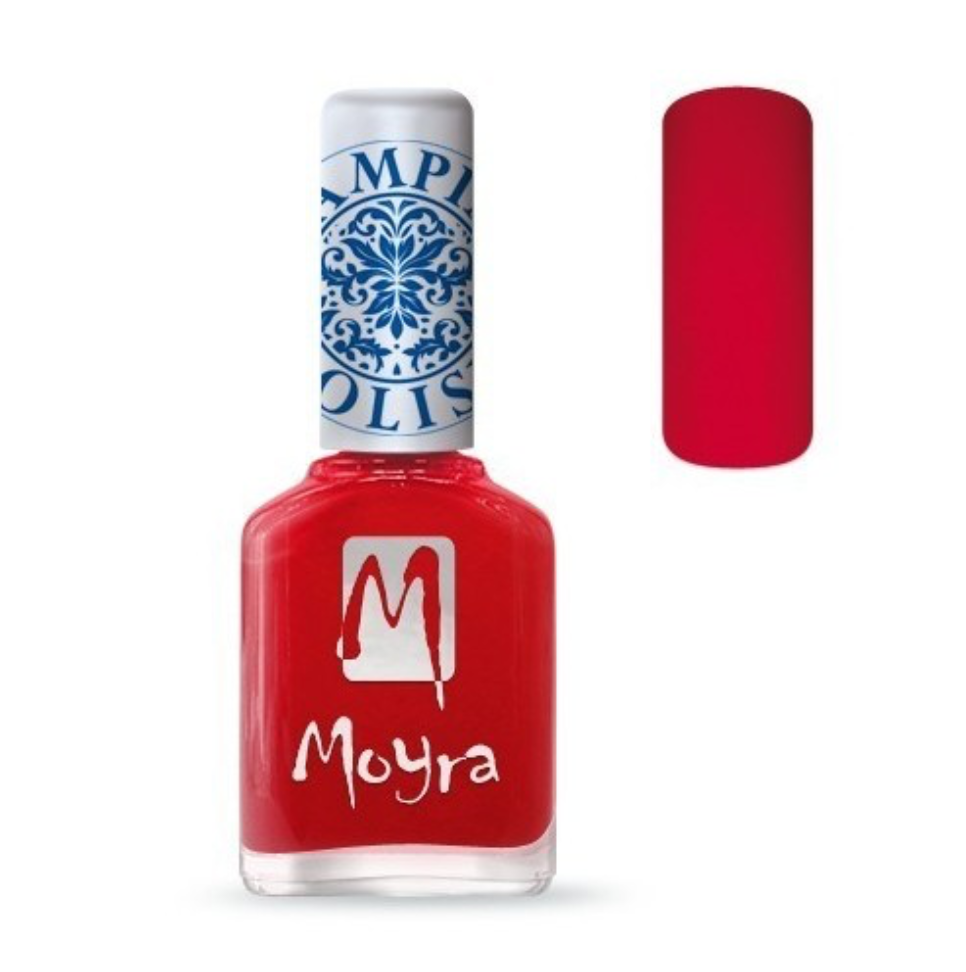 Vernis à Stamping SP02 Rouge - 12ml