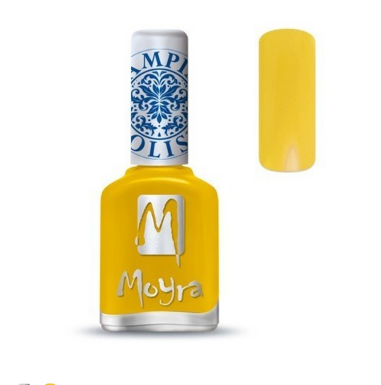 Vernis à Stamping SP12 Jaune - 12ml