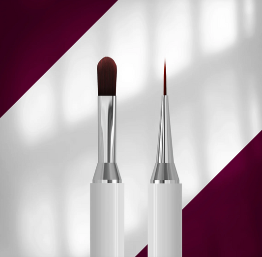 STALEKS EXCLUSIVE 06/11 Pinceau double face pour gel 11 mm / liner 12 mm