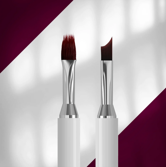 STALEKS EXCLUSIVE 07/12 Pinceau double face gradient 11 mm / pour le design d'ongles 10 mm