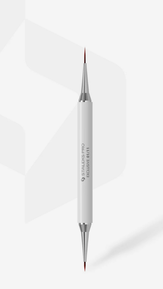 STALEKS EXCLUSIVE 01/11 Pinceau liner double face 7 mm / pour gel 12 mm