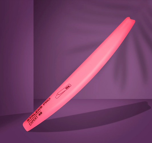Base pour lime en plastique biseautée demi-lune