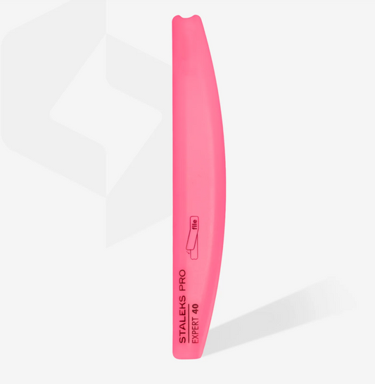 Base pour lime en plastique biseautée demi-lune